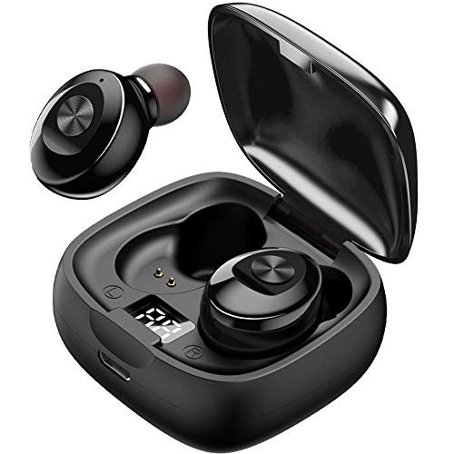 Wireless Earbuds, Bluetooth 5.4 Headphones in Ear with ENC Mic, Black