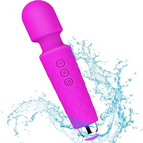 Upgraded Handheld Massager Rose Blue Mini Massage Tool for Muscle Relax