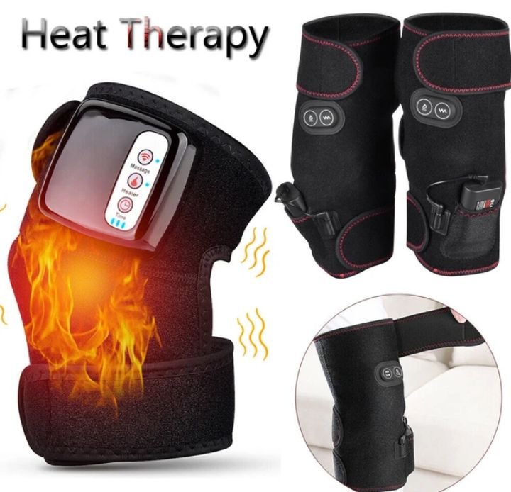 Gracekey Red Light Therapy for Knee with Heating & Vibration,Fsa Hsa Eligible Infrared Red Light Therapy Knee Massager, Cordless 660 & 850nm,Relieve Joint Pain for Knee Shoulder Elbow