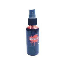 Halloween Fake Blood Kit,2.1oz Fake Blood Spray+2.1oz Dripping Blood+1.05oz Coagulated Gel Blood+12 PCS Horror Fangs+Stipple Spong,Realistic Effects Washable,for Clothes,Zombie Vampire Monster