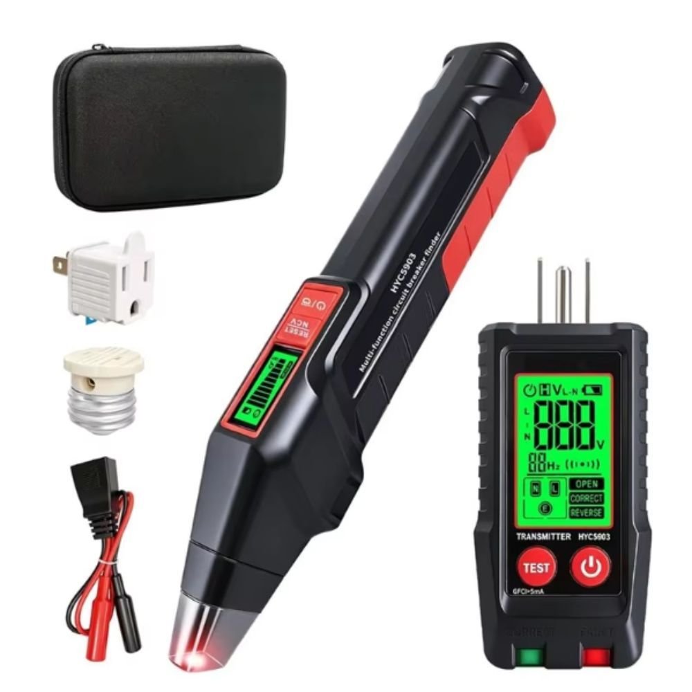 Circuit Breaker Finder with GFCI Outlet Tester