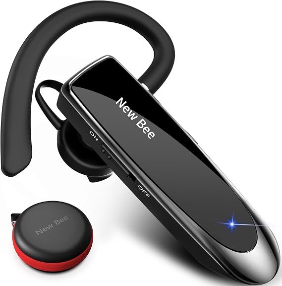 Super Mini Walkie Talkies, Touch-to-Talk Two Way Radio, Small Secure Clip-On Walkie Talkie with Earpieces for Outdoor Sports, Restaurants, Retail Stores, Baseball, Hospital, Biking, Adults, 2 Pack